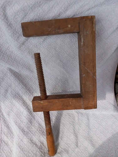 Antichità falegnameria morsa - antichità,