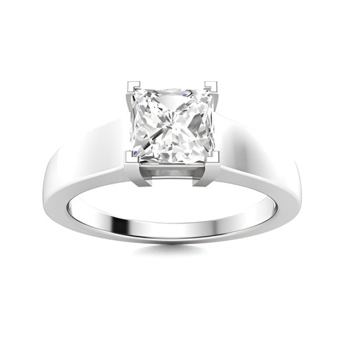 Anello uomo oro bianco - da,