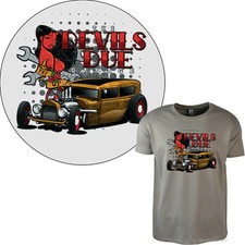 T-Shirt Hot Rod Auto Meccanico