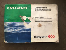 Manuale Uso Cagiva Canyon 600