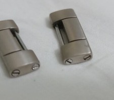 OMEGA PLANET OCEAN LINKs MAGLIe  20 Titanium BRACELET SEAMASTER 46 orologi CLASP