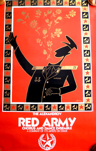 Poster coro esercito rosso - poster,