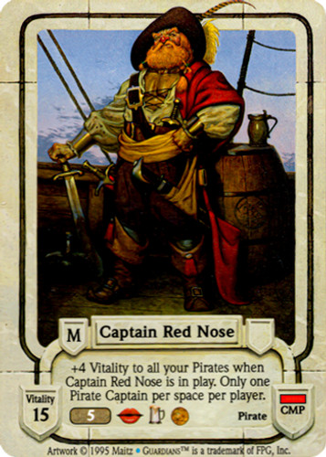Captain red nose limited - red,