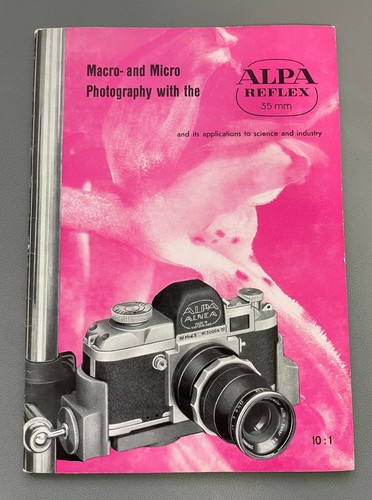 Libro fotocamera alpa reflex - fotocamera,