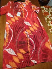 Abito donna viscosa fantasia