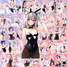 Confezione 50 Pezzi Adesivi Anime Sexy Adesivi Adulti Lewd Nsfw Waifu Ecchi Lewd Hot Lot