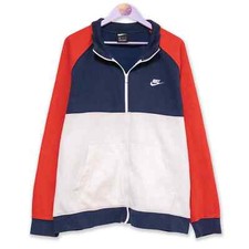 Felpa Nike blu bianca e rossa