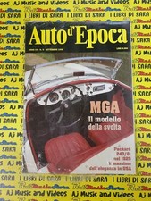 Rivista AUTO D'EPOCA anno XV