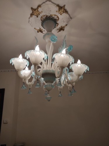 Lampadario murano antico - lampadario,