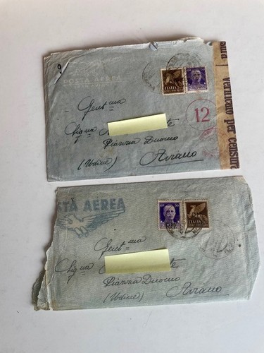 Lettere posta aerea - ",