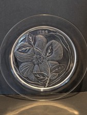Piatto vetro cristallo vintage