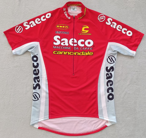 Maglia ciclismo saeco - maglia, estro