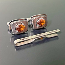 Set gemelli e fermacravatte