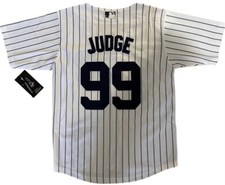 Aaron Judge Nike Maglia Giovanile - New York Yankees MLB Bianco Home - Completamente cucita