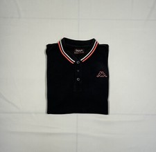 Polo Kappa noir avec logo