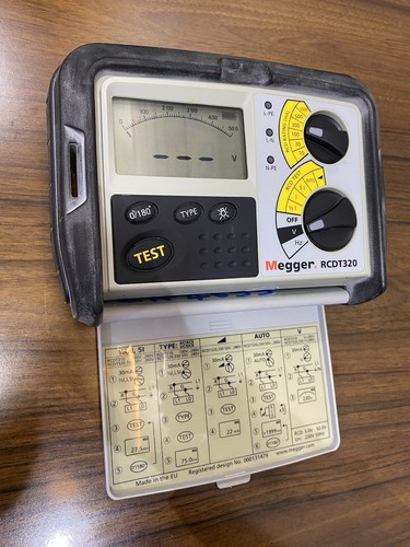 Megger rcdt320 tester rcd - tester,