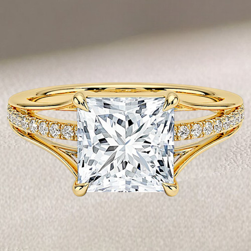 Anello fidanzamento oro - anello,
