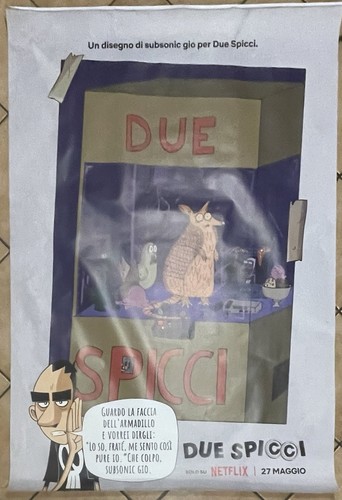 Poster zerocalcare due spicci - due,