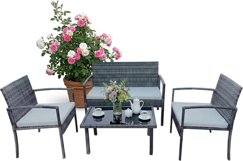 Set giardino salotto - 4, pz,