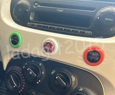 COPRI PULSANTI ANELLI CONSOLE CENTRALE FIAT 500 ABARTH 595 695 STAMPA3D
