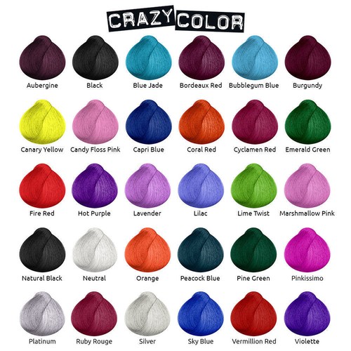 Crazy color tintura - color,