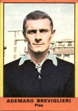 Figurina Calciatori Ritmo Caltagirone 1968-69  - Ademaro Breviglieri (Pisa)