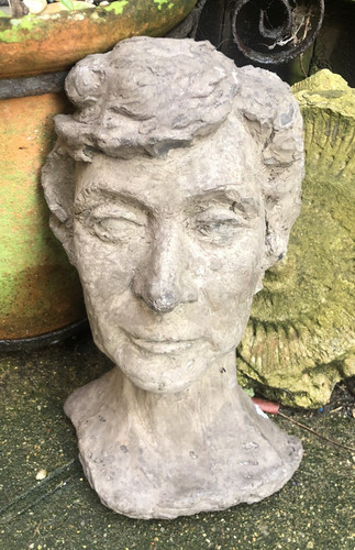 Scultura vintage anni busto - 70,