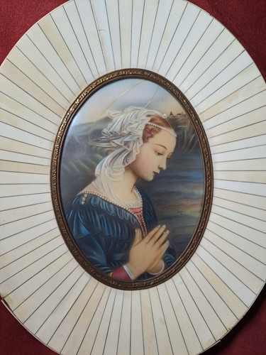 Quadro ovale madonna - quadro,