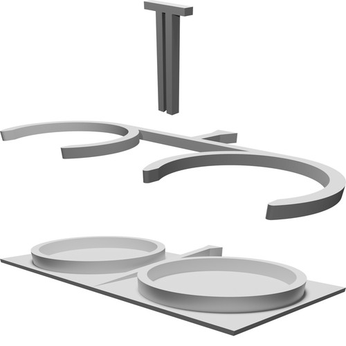 Supporto base per - base, macina