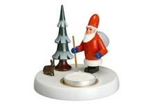 Portacandela Babbo Natale