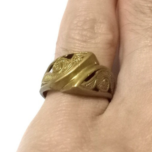 Anello antico bronzo - , rarissimo
