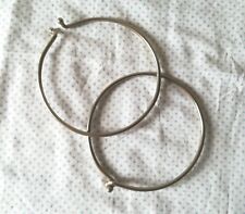 SET 2 Anelli portachiavi manici borsa acciaio nichelato apribili a scatto D. 135