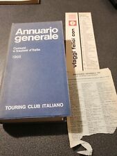  annuario generale comuni frazioni d'italia 1968 - touring club it. c/guida simb
