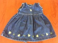 Vestitino jeans bimba 12/18 mesi come nuovo