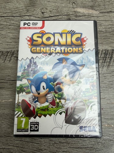 Sonic generations dvd - dvd, rom