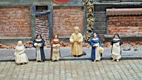 6er figure set - figure, prete