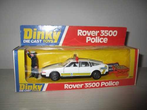 Dinky toys rover 3500 police - dinky,