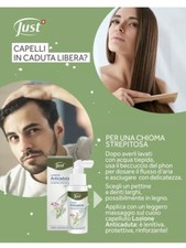 JUST: LOZIONE CAPELLI ANTICADUTA - DA 75 ML - NUOVA FORMULA !
