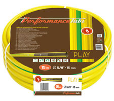Tubo Acqua Giardino 5/8" Pollice irrigazione Play 3 strati PVC retinato 15 -25 m