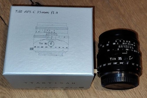 Obiettivo tilt ttartisan 35mm - tilt,