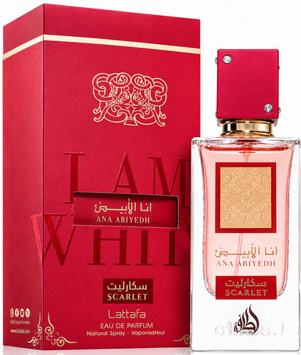 Lattafa ana abiyedh scarlet - ana,