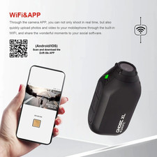 Drift Ghost XL Action Camera - Cruscotto Moto per Casco - Nero