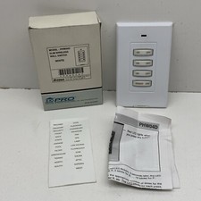 X-10 Pro PHW04D Interruttore da Parete Wireless Slim, Bianco