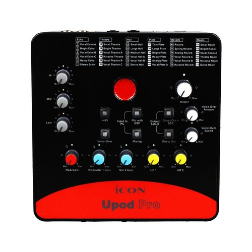 Icon upod pro usb - scheda, audio