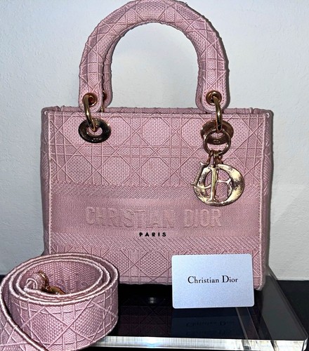 Pink canvas christian dior - canvas,