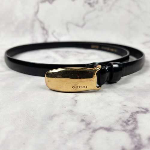 Cintura magra vintage gucci - cintura,