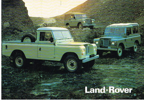 Land rover serie - rover, 109"