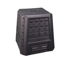 COMPOSTIERA CONTENITORE PER COMPOSTAGGIO RIFIUTI ORGANICI lt.380 ARTPLAST mod.