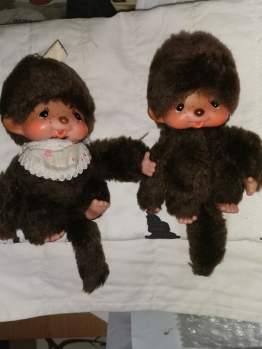 Coppia monchichi fine - monchichi, anni