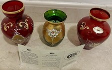 Murano Vetro Vaso  Vintage Tre